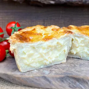 The Grate Escape - Cheese & Potato Pie