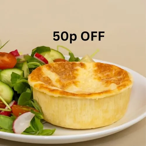 Mature Cheddar Cheese & Onion Tart