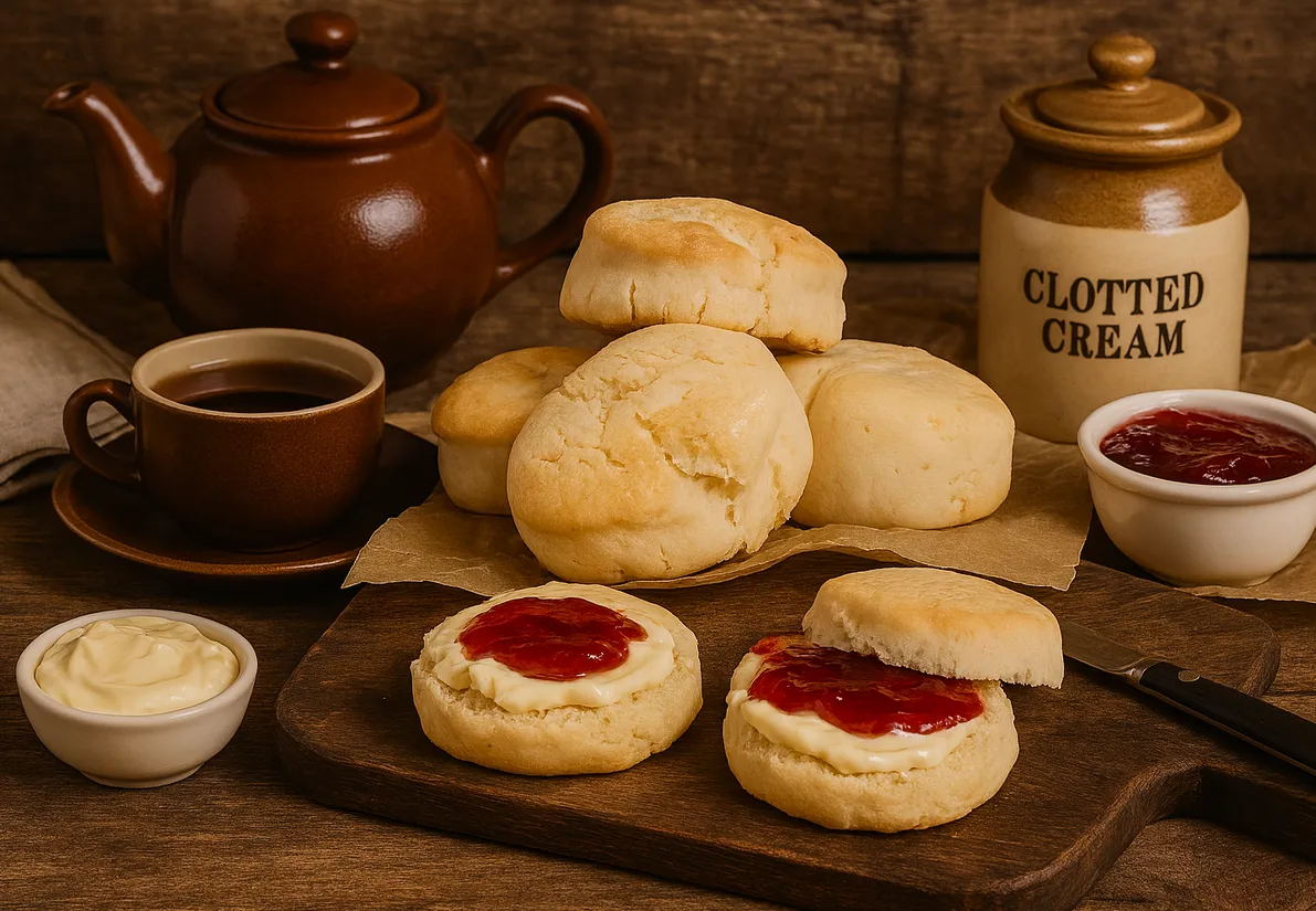 Plain Scones 4 Pack