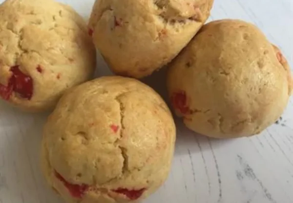 Cherry & Almond Scones (Pack of 4)