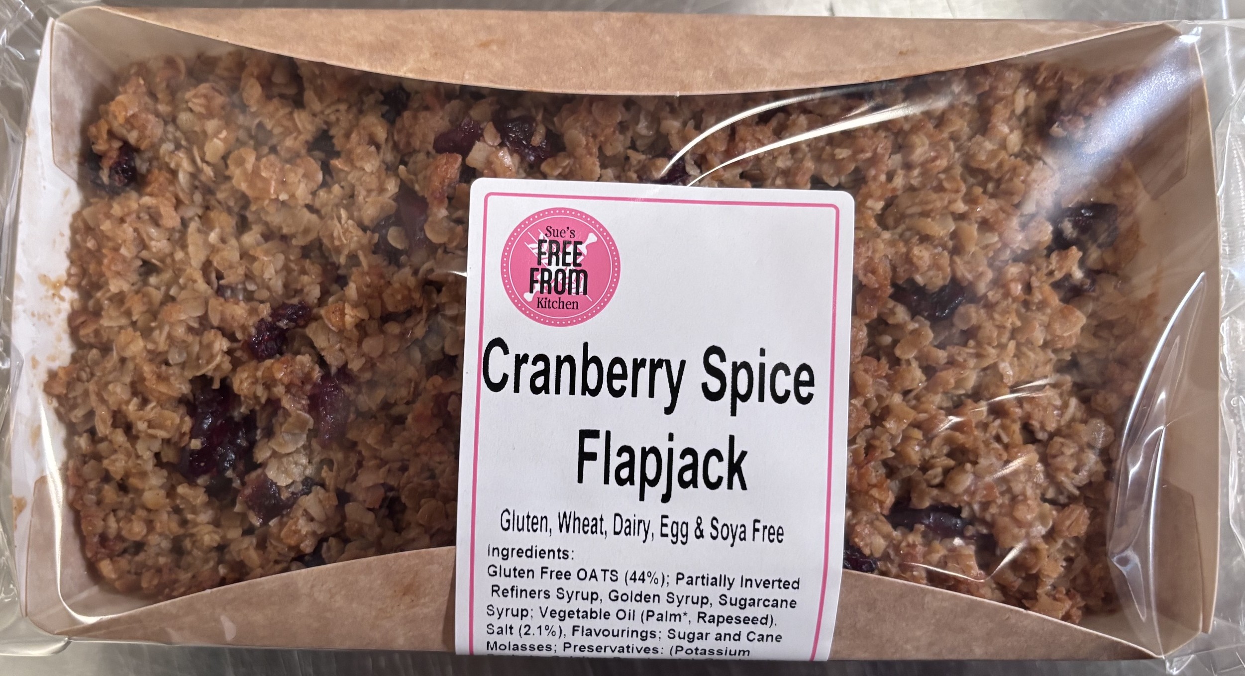 Cranberry Spice Flapjack