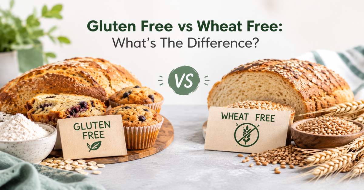 Gluten Free vs Wheat Free: What’s The Difference?